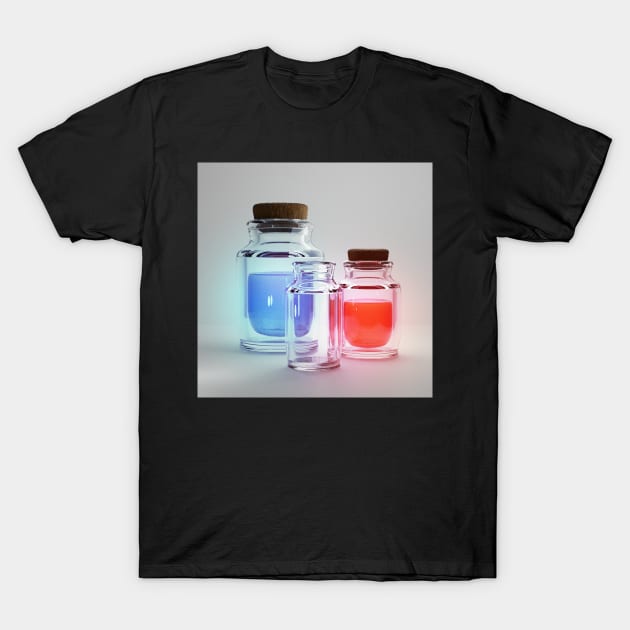 Health and Mana T-Shirt by Phreephur